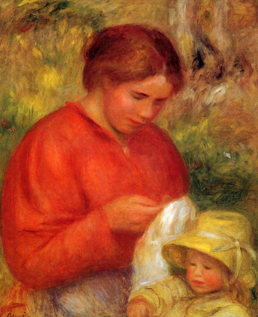 Woman and child 1900